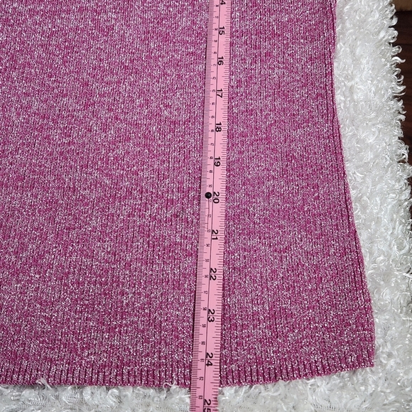 Vintage Michelle Antonelli Nitted Pink Sleeveless Camisole. - Picture 7 of 16